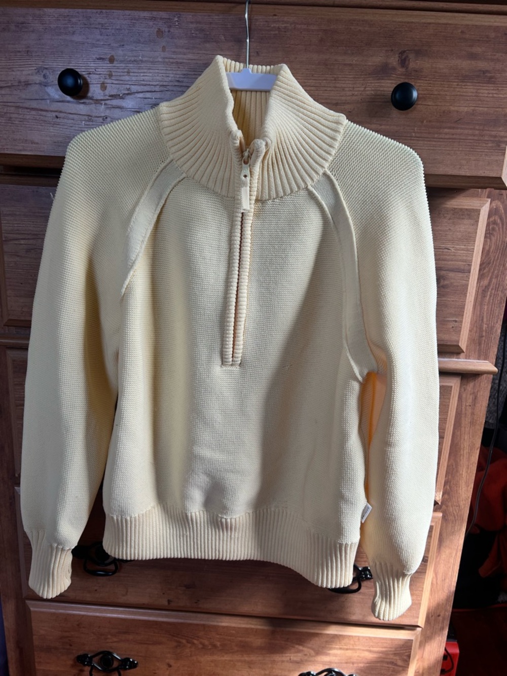 Offline aerie Soft Butter Yellow Half-Zip Pullover